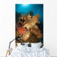 Crinoids Adorn Large Sponges Wall Decal