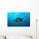 Close-up Head Hawksbill Sea Wall Decal Design 1