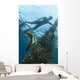 Juvenile Golden Spadefish Whilst Wall Decal