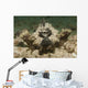 Devil Scorpionfish Head White Wall Decal