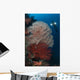 Sea Fans Illuminated Diver Wall Decal