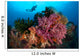 Diver Approaches Colorful Soft Wall Decal Design 5