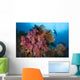Diver Approaches Colorful Soft Wall Decal Design 4