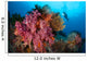 Diver Approaches Colorful Soft Wall Decal Design 4