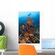 Colorful Crinoids and Soft Wall Decal Design 1