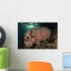 Gorgonian Sea Fans Reef Wall Decal Design 3