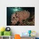 Gorgonian Sea Fans Reef Wall Decal Design 3