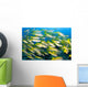 Schooling Brownstripe Snapper Raja Wall Decal Design 2