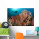 Gorgonian Sea Fans Reef Wall Decal Design 2