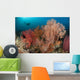Gorgonian Sea Fans Reef Wall Decal Design 1