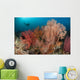 Gorgonian Sea Fans Reef Wall Decal Design 1