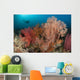 Gorgonian Sea Fans Reef Wall Decal Design 1