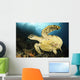 Close-up Underside Hawksbill Sea Wall Decal