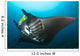 Reef Manta Ray with Wall Decal Design 1