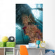 Juvenile Golden Spadefish against Wall Decal