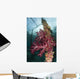 Soft Corals Adorn Legs Wall Decal Design 1