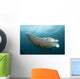 Giant Oceanic Manta Ray Wall Decal Design 2