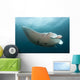 Giant Oceanic Manta Ray Wall Decal Design 2