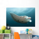Giant Oceanic Manta Ray Wall Decal Design 2