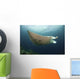 Underside Giant Oceanic Manta Wall Decal Design 3