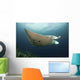 Underside Giant Oceanic Manta Wall Decal Design 3
