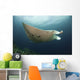 Underside Giant Oceanic Manta Wall Decal Design 3