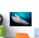Underside Giant Oceanic Manta Wall Decal Design 1