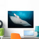 Underside Giant Oceanic Manta Wall Decal Design 1