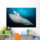 Underside Giant Oceanic Manta Wall Decal Design 1