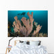 Diver and Elephant Ear Wall Decal Design 1