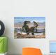 Confrontation between Two Prehistoric Wall Decal