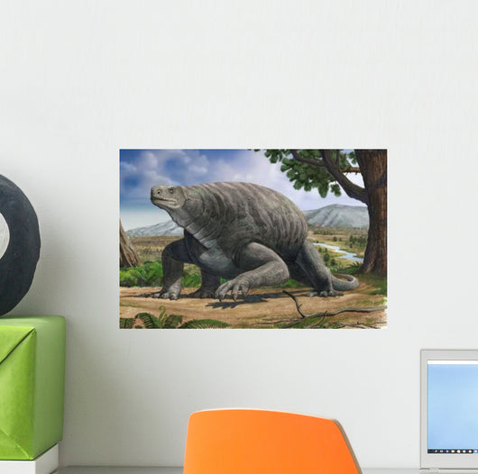Cotylorhynchus Bransoni Prehistoric Animal Wall Decal