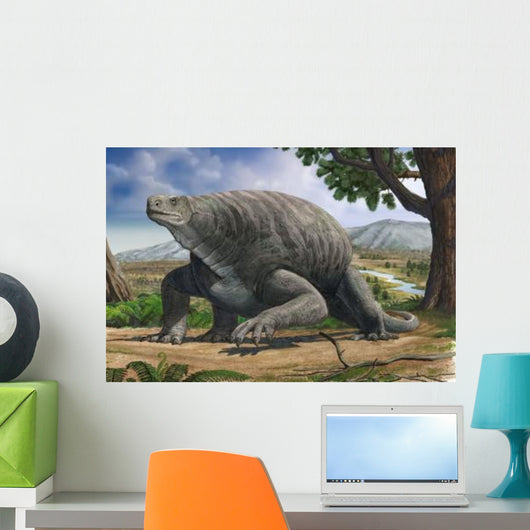 Cotylorhynchus Bransoni Prehistoric Animal Wall Decal
