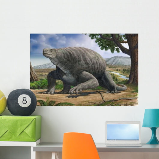 Cotylorhynchus Bransoni Prehistoric Animal Wall Decal