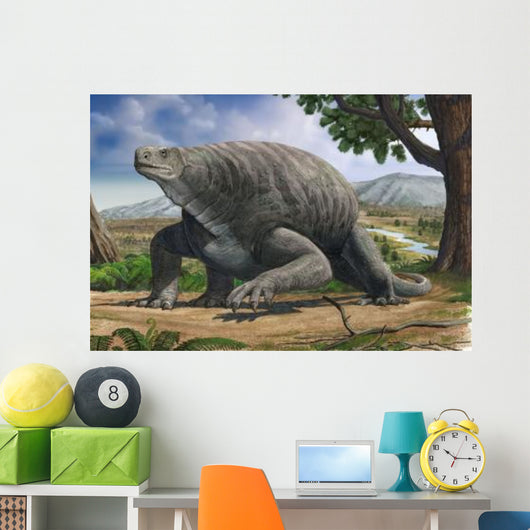 Cotylorhynchus Bransoni Prehistoric Animal Wall Decal
