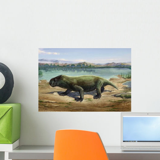 Dicynodon Trautscholdi Prehistoric Animal Wall Decal