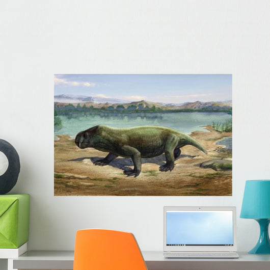 Dicynodon Trautscholdi Prehistoric Animal Wall Decal