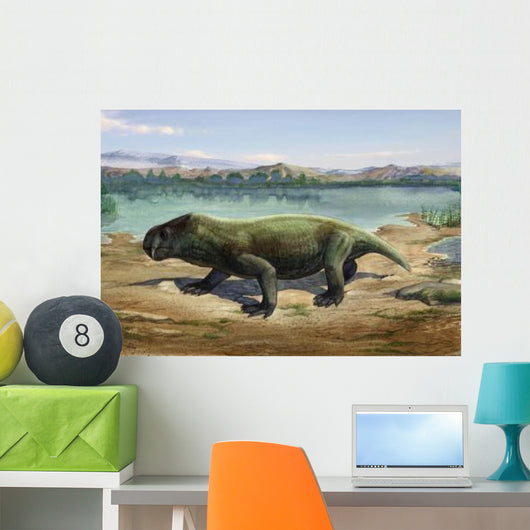Dicynodon Trautscholdi Prehistoric Animal Wall Decal