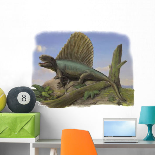 Dimetrodon Limbatus Prehistoric Animal Wall Decal