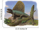 Dimetrodon Limbatus Prehistoric Animal Wall Decal