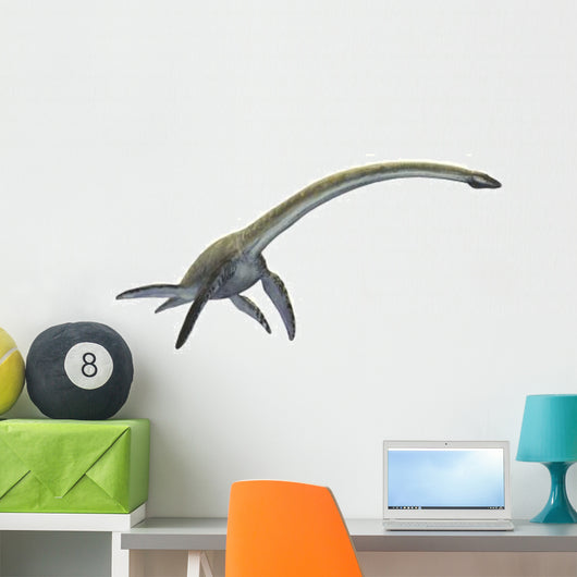 Elasmosaurus Platyurus Prehistoric Dinosaur Wall Decal