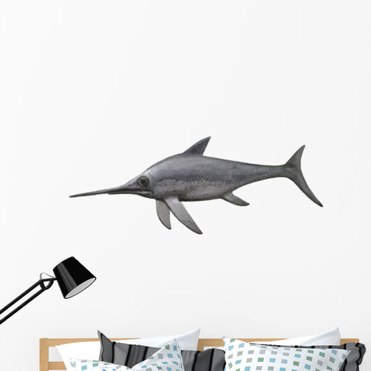 Illustration Eurhinosaurus from Prehistoric Wall Decal
