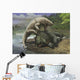 Inostrancevia Attacks Scutosaurus Wall Decal