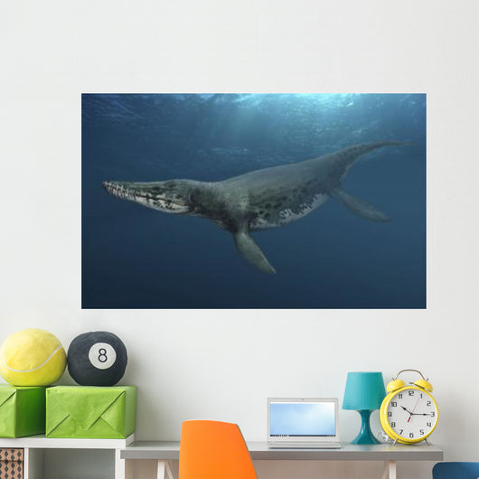 Kronosaurus Queenslandicus Swimming Prehistoric Wall Decal