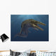 Mosasaurus Hoffmanni Swimming Prehistoric Wall Decal