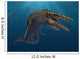 Mosasaurus Hoffmanni Swimming Prehistoric Wall Decal