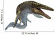Illustration Mosasaurus from Cretaceous Wall Decal