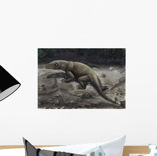 Illustration Nikkasaurus Tatarinovi Wall Decal