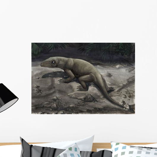 Illustration Nikkasaurus Tatarinovi Wall Decal
