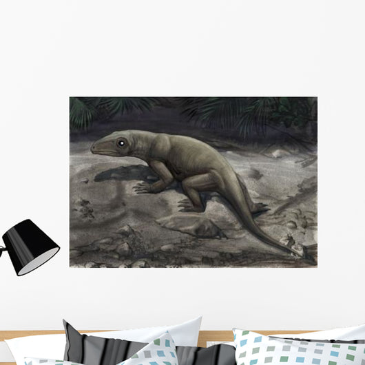 Illustration Nikkasaurus Tatarinovi Wall Decal